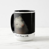 Ferret Coffee Cup Mok (Voorkant links)