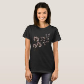 Ferret Dandelion Flower Fly  Ferret T-shirt (Voorkant volledig)