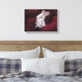 Ferret December - Uitgerekte Canvas Prints (Insitu (Slaapkamer))