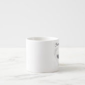 Ferret Drawing Espresso Cup Kop (Voorkant)