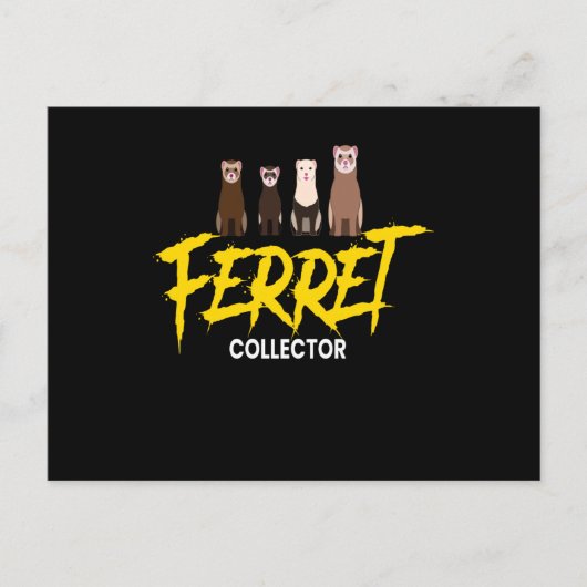Ferret Ferret Collector Briefkaart (Voorkant)