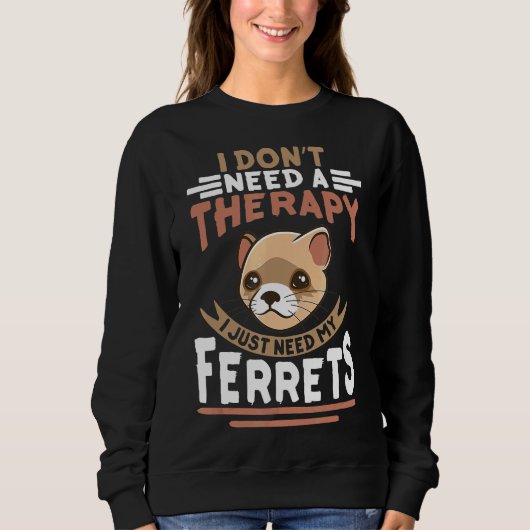 Ferret Ferret Cute Pet T-shirt (Voorkant)