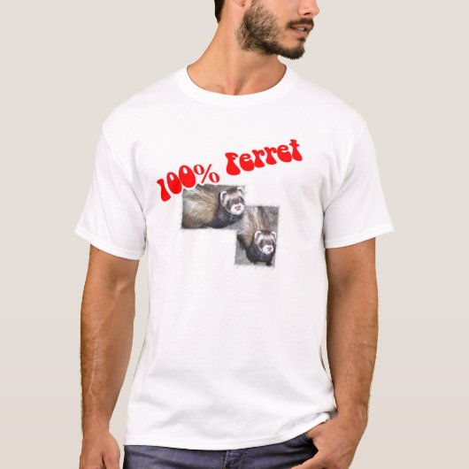 Ferret Gifts voor mensen T-shirt (Voorkant)