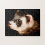 Ferret Head Close, Jigzaag Puzzle Legpuzzel (Horizontaal)