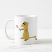 Ferret Holding A Vloer Mok (Links)