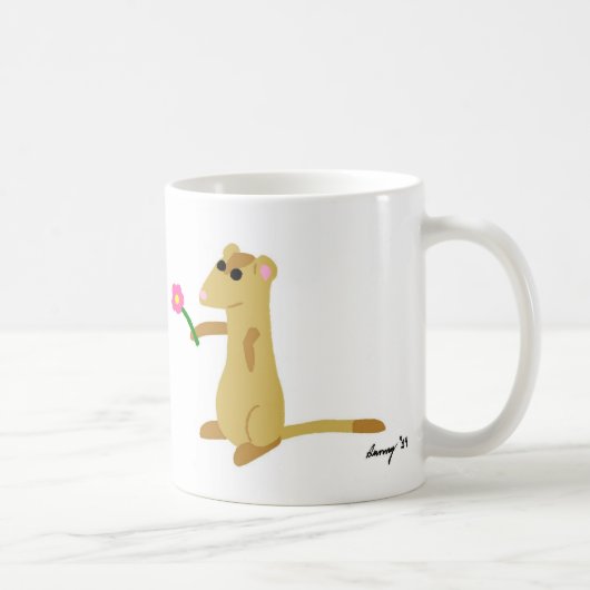 Ferret Holding A Vloer Mok (Rechts)