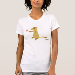 Ferret Holding A VloerShirten T-shirt
