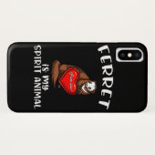 Ferret is mijn gedistilleerde dierlijk kruidvat Case-Mate iPhone case (Achterkant (horizontaal))