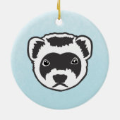 Ferret Keramisch Ornament (Achterkant)