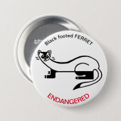 Ferret-knop Ronde Button 7,6 Cm (Voorkant /achterkant)