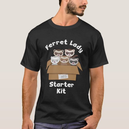 Ferret Lady Starter Kit T-shirt (Voorkant)