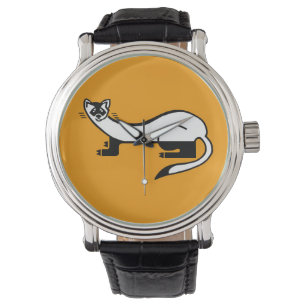 FERRET - lederen riem Horloge
