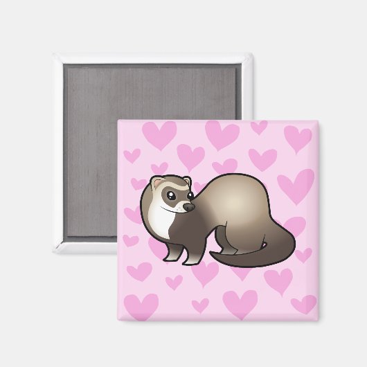 Ferret Love Magneet (Voorkant / Achterkant)