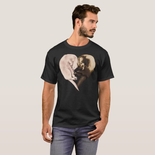 Ferret Love T-shirt (Voorkant volledig)