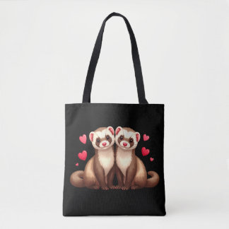 Ferret Love Tote Bag