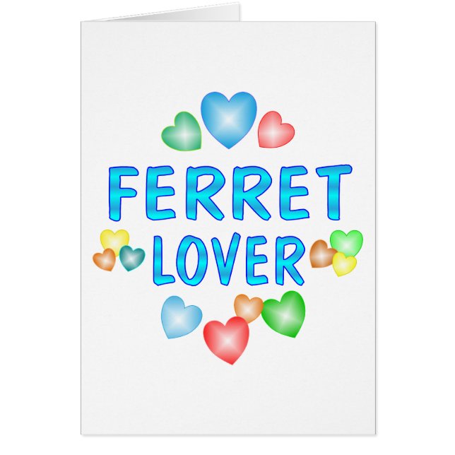 FERRET LOVER (Voorkant)