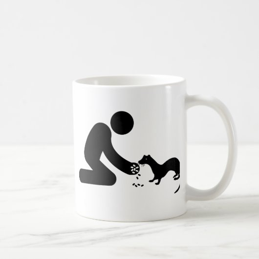 Ferret Lover Koffiemok (Rechts)