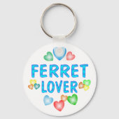 FERRET LOVER SLEUTELHANGER (Voorkant)