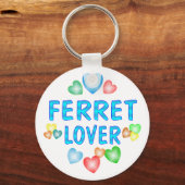 FERRET LOVER SLEUTELHANGER (Voorkant)
