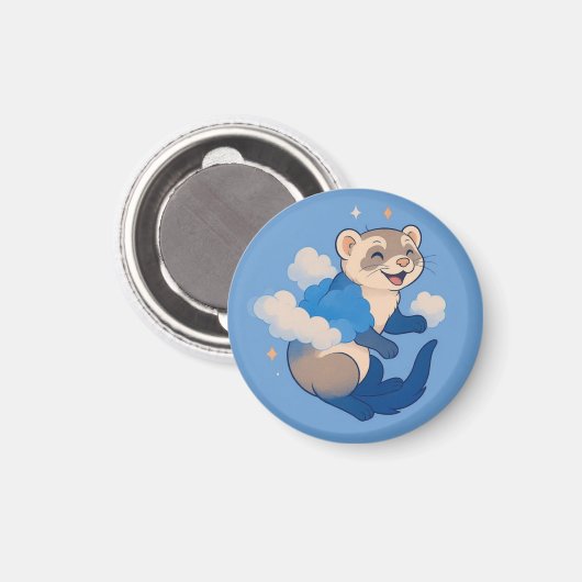 Ferret Magneet (Voorkant / Achterkant)