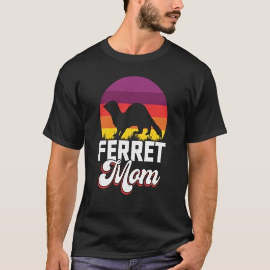 Ferret Mam for Ferret en Eigenaars 1 T-shirt (Voorkant)