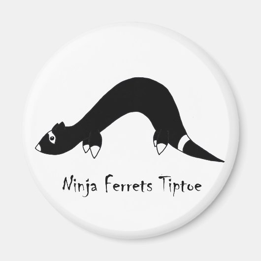 Ferret Ninja Magneet (Voorkant)