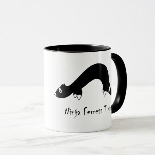 Ferret Ninja Mok (Voorkant rechts)