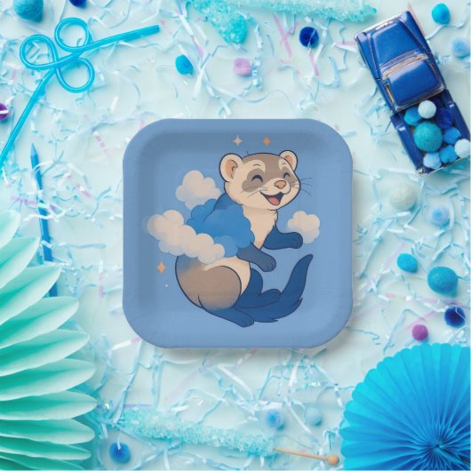 Ferret Papieren Bordje (Feest)