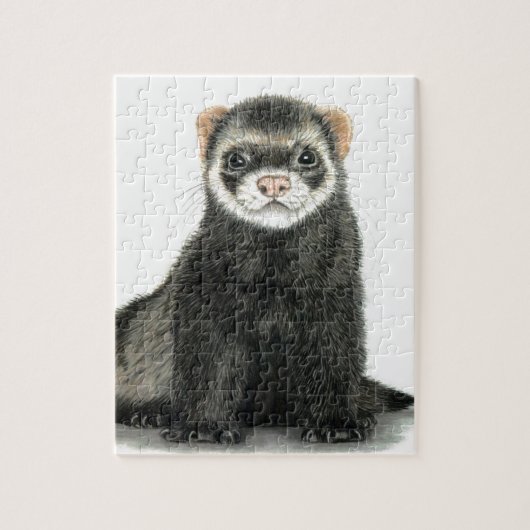 Ferret plezier! legpuzzel (Verticaal)