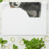 Ferret plezier! theedoek (Gevouwen)