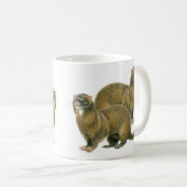 Ferret, Polecat Gift Mok (Voorkant rechts)