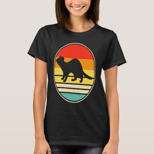 Ferret Quote for Ferret  and Owners  5 T-shirt (Voorkant)