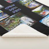 ferret rainbow bridge sherpa blanket deken (3/4)