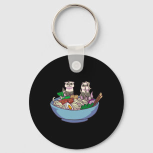 Ferret Ramen Noodles Anime Kawaii Japans Otaku G Sleutelhanger