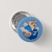 Ferret Ronde Button 3,2 Cm (Voorkant /achterkant)