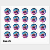Ferret Ronde Sticker (Vel)