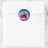 Ferret Ronde Sticker (Tas)