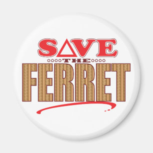 Ferret Save Magneet