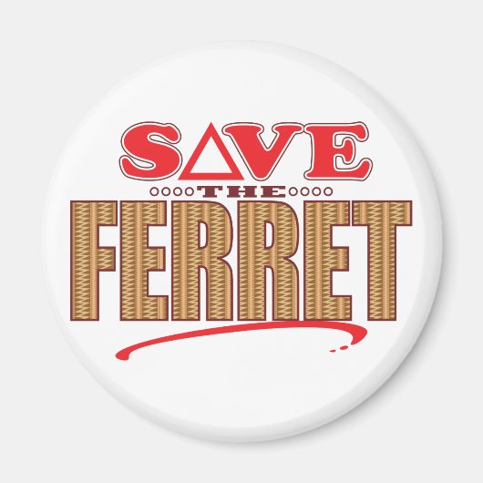 Ferret Save Magneet (Voorkant)