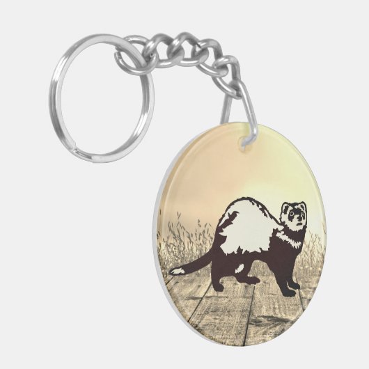 Ferret Sleutelhanger (Voorkant Links)