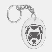 Ferret Sleutelhanger (Voorkant Links)
