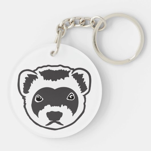 Ferret Sleutelhanger (Achterkant)