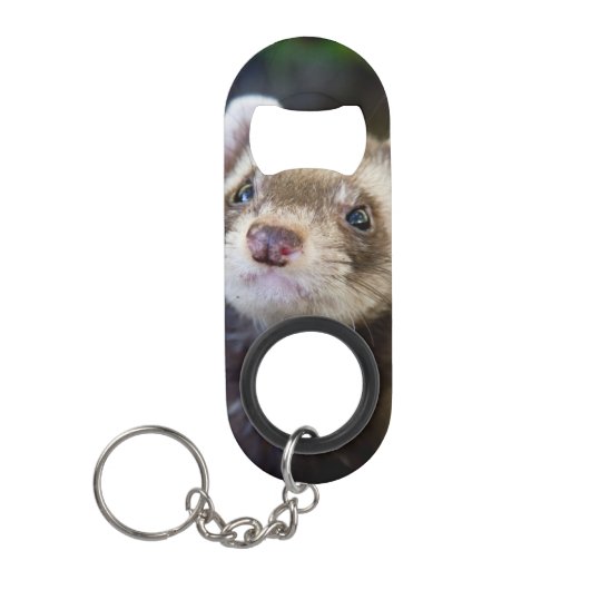Ferret Sleutelhanger Flessenopener (Voorkant)