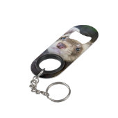 Ferret Sleutelhanger Flessenopener (Achterkant Gekanteld)