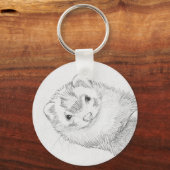 Ferret Sleutelhanger - Pandora (Voorkant)