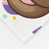 Ferret Snoepjes Print Fleece Deken (Hoek)