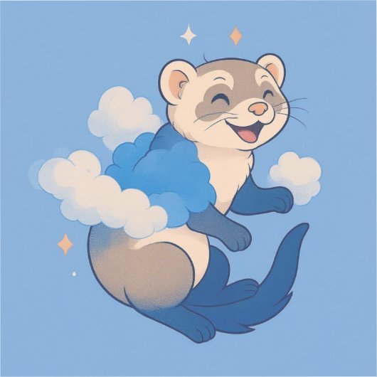 Ferret Sticker (Voorkant)