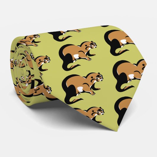 Ferret Stropdas (Opgerold)