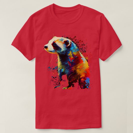 Ferret T-shirt (Design voorkant)