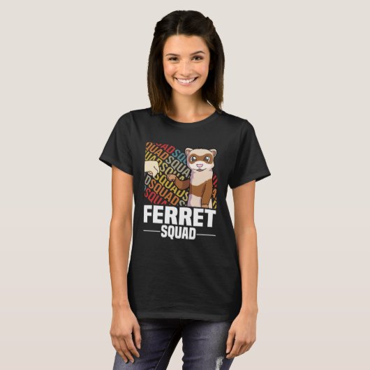 Ferret   t-shirt (Voorkant volledig)